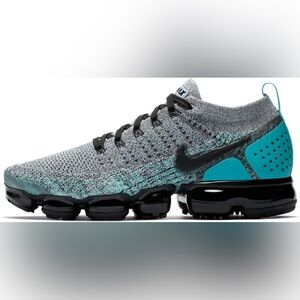 Nike Vapormax in Gray and Teal